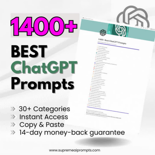 1400+ Best ChatGPT Prompts