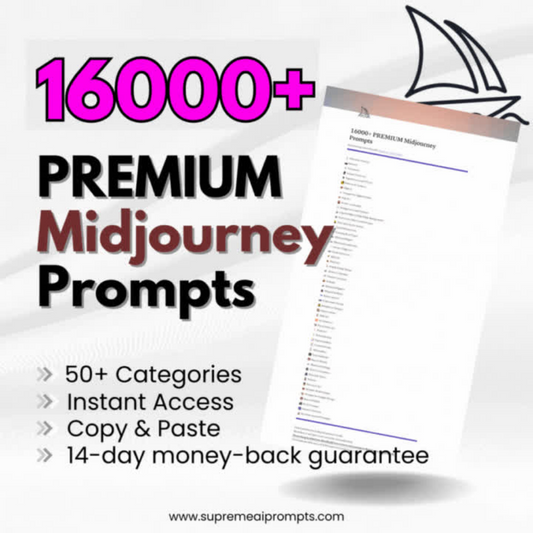 16000+ Premium Midjourney Prompts